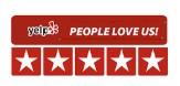 Yelp - People Love Us! 5-star rating